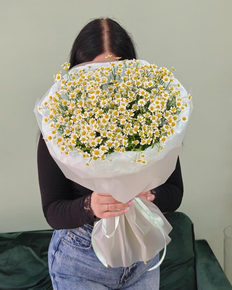 Букет полевых ромашек 