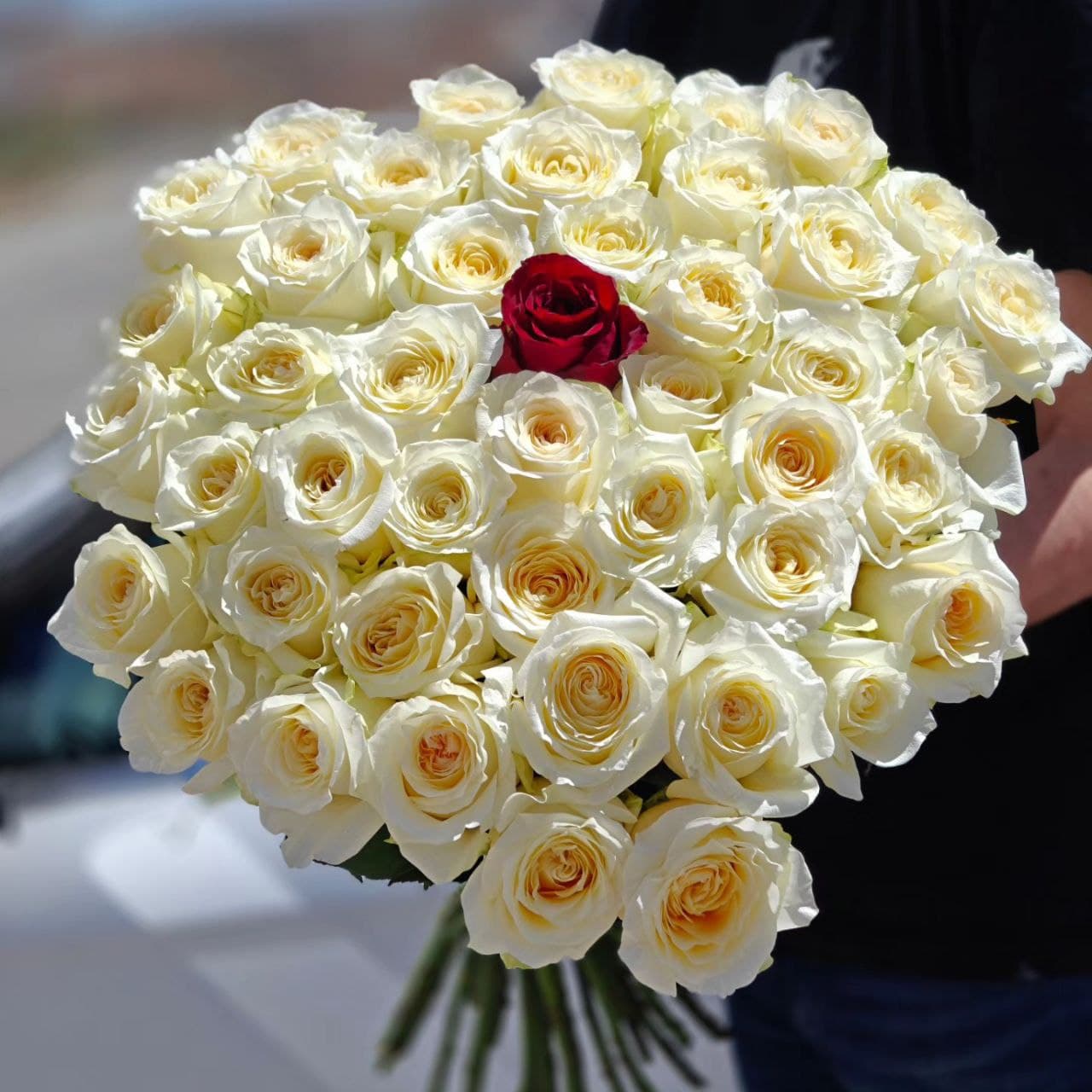 Букет из 51 розы