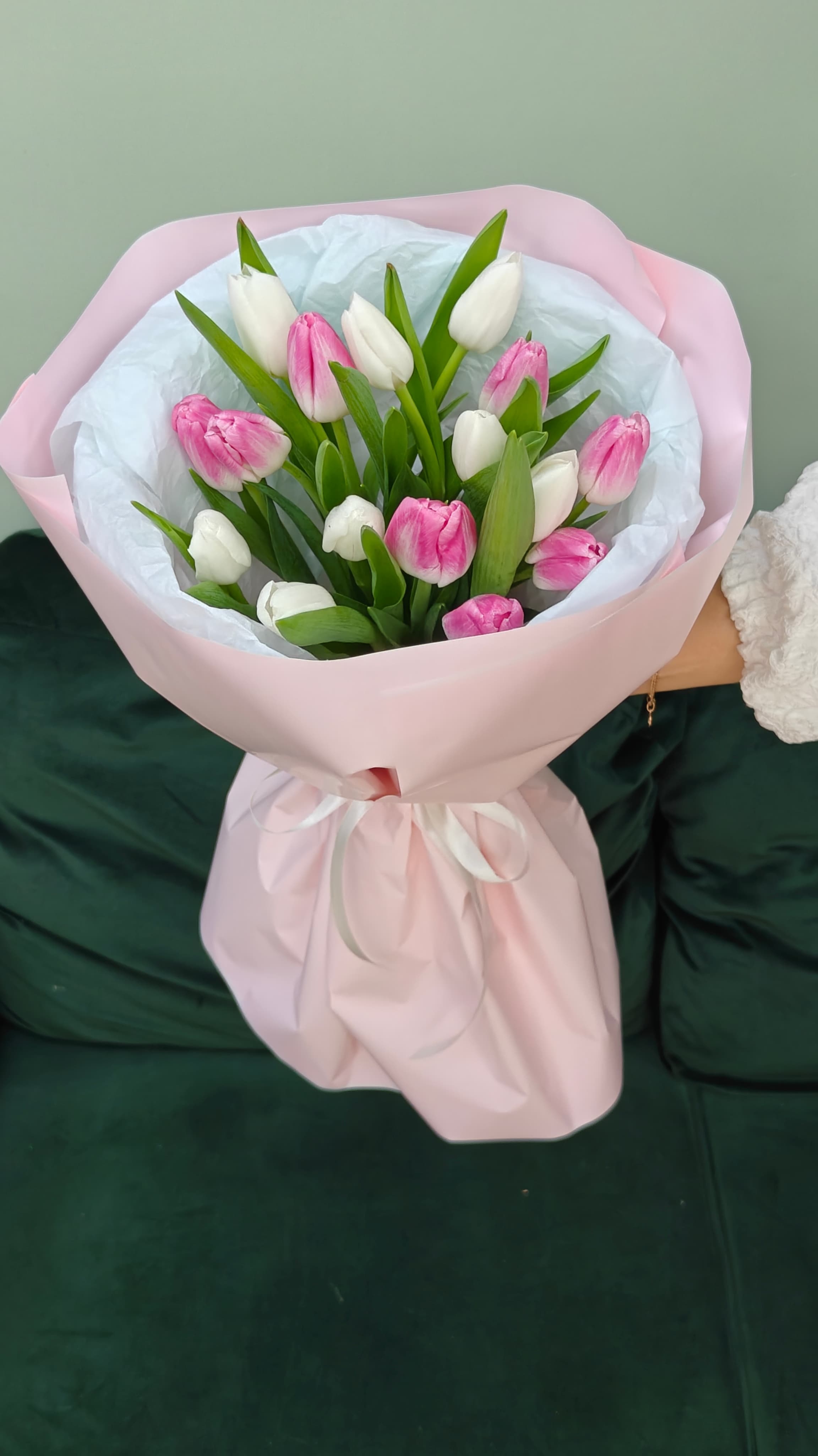 Букет тюльпанов микс