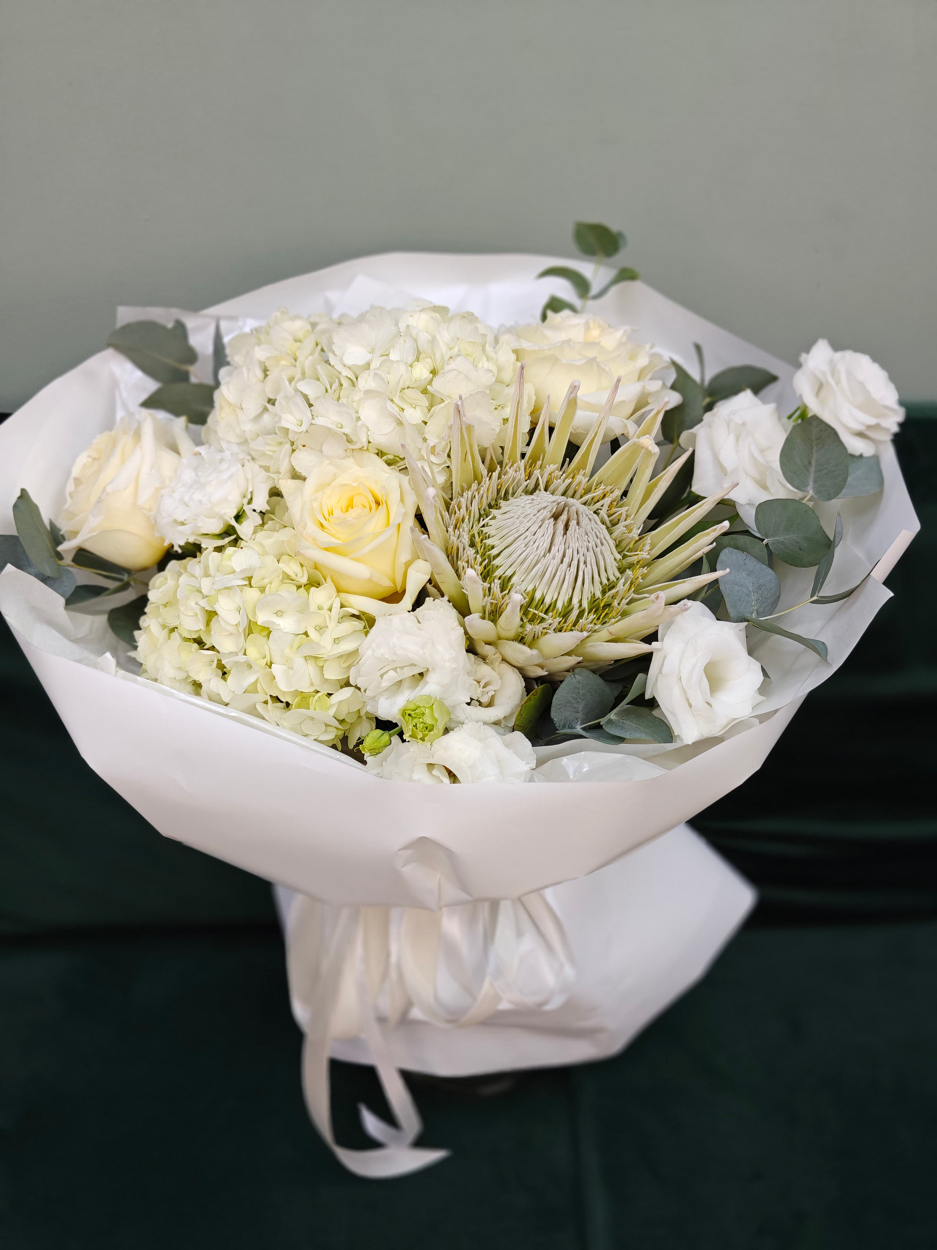 Букет с протеей