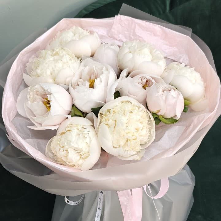 Букет пионов