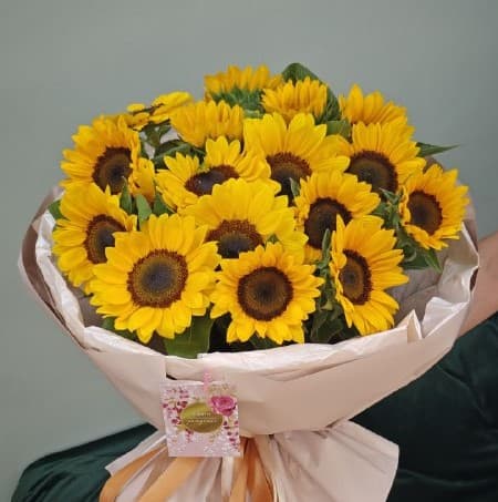 Букет подсолнух
